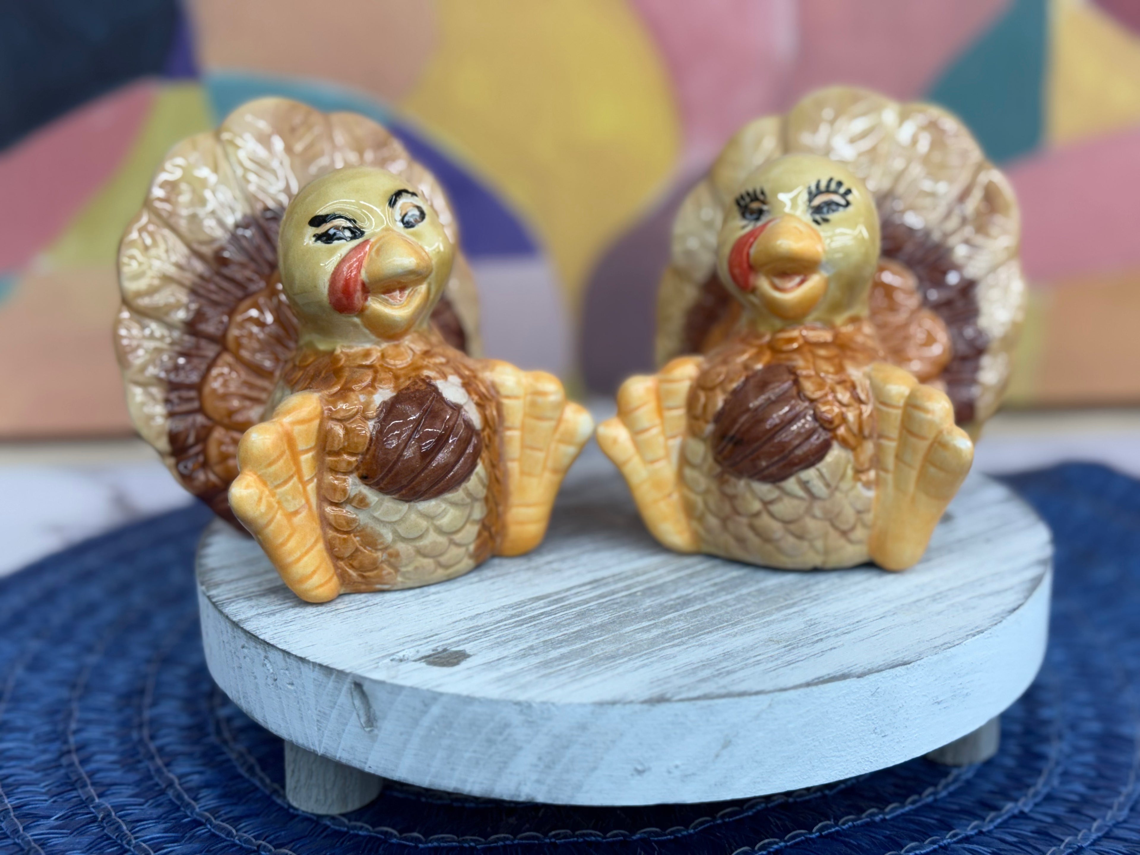 Turkey Salt and Pepper shakers