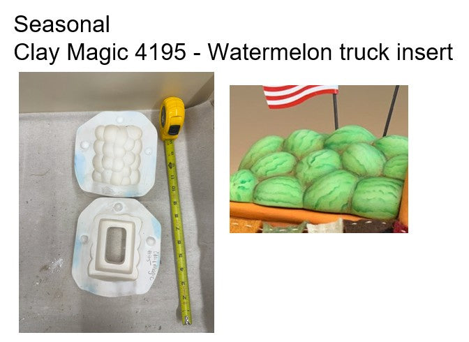 Watermelon seasonal truck insert