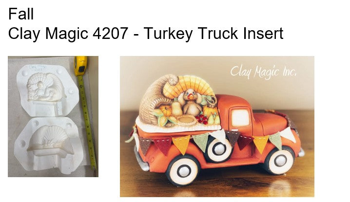 Turkey Thanksgiving Seasonal Truck Insert