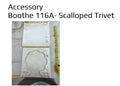 Boothe 116A - Scalloped trivet