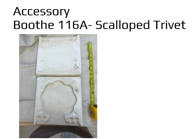 Boothe 116A - Scalloped trivet