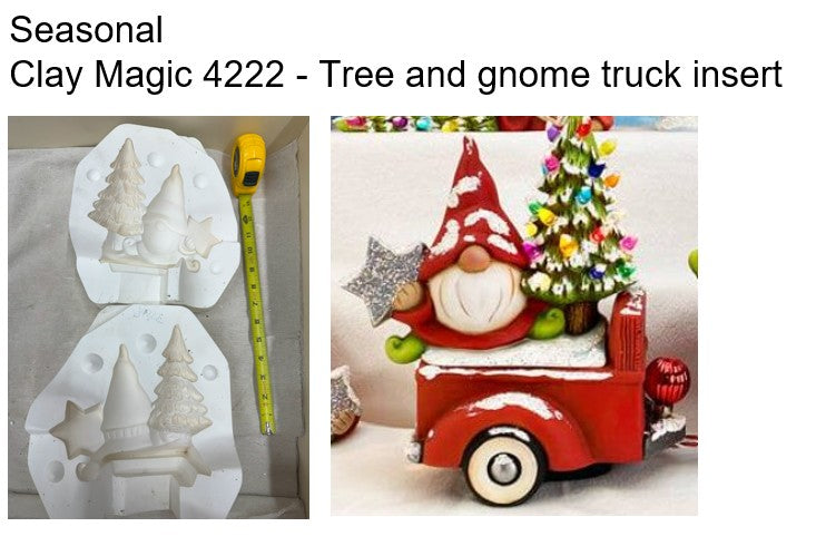 Christmas Tree and Gnome Seasonal Insert