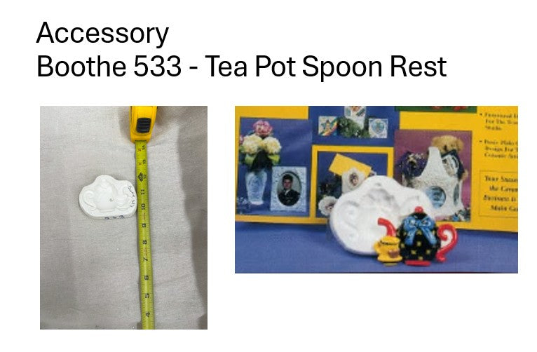 Boothe 533 - Tea Pot Spoon Rest