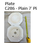 C286 - Plain 7 inch plate