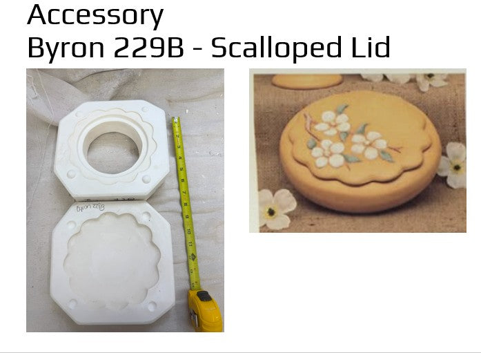 Byron 229A - Scalloped Lid