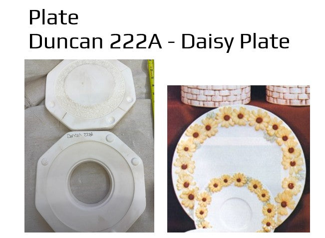 Duncan 222A - Daisy Plate