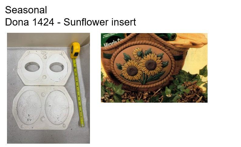 Sunflower Seasonal Insert