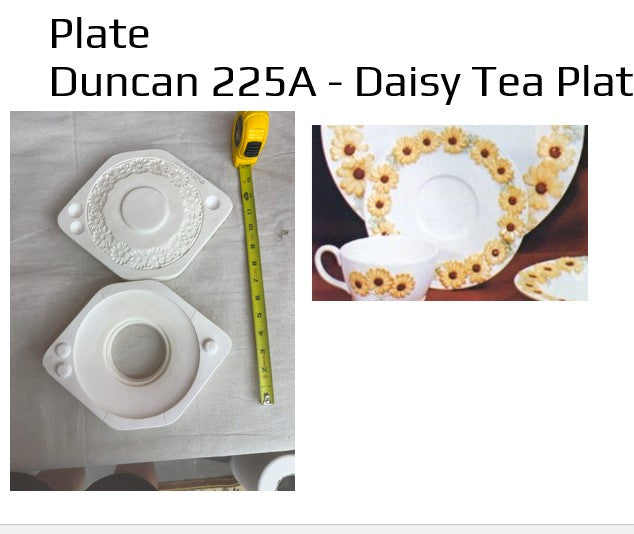 Duncan 225A - Daisy Tea Plate