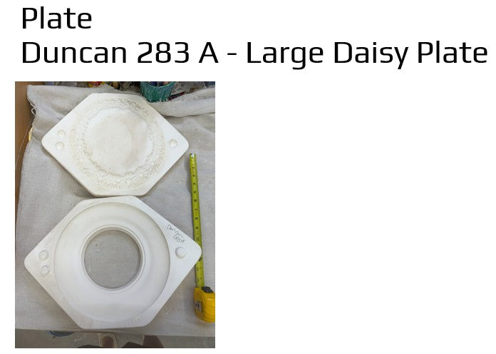 Duncan 283A - Daisy Salad Plate