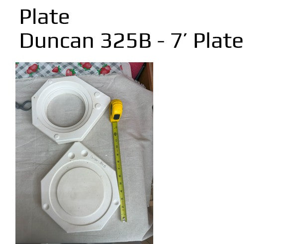 Duncan 325A - 7 inch plate