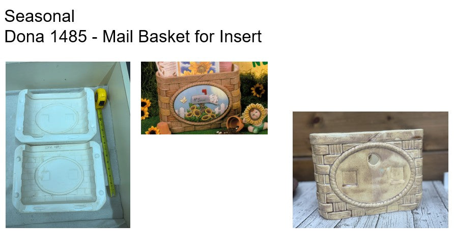 Mail Basket for seasonal insert
