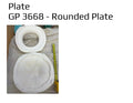 GP 3668 - Rounded Plate