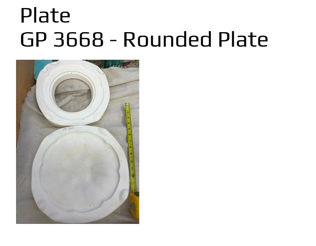GP 3668 - Rounded Plate