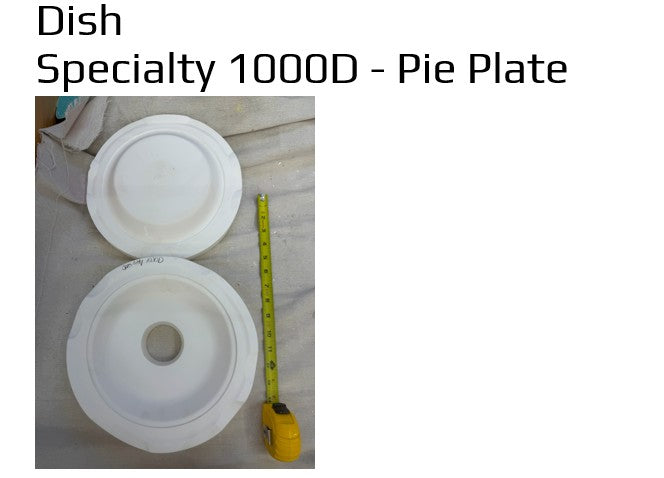 Specialty 1000D - Pie Plate