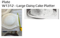 W1312 - Large Daisy Cake Plate