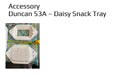 Duncan 53A - Daisy Snack Tray