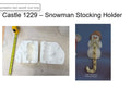 Snowman Stocking Holder
