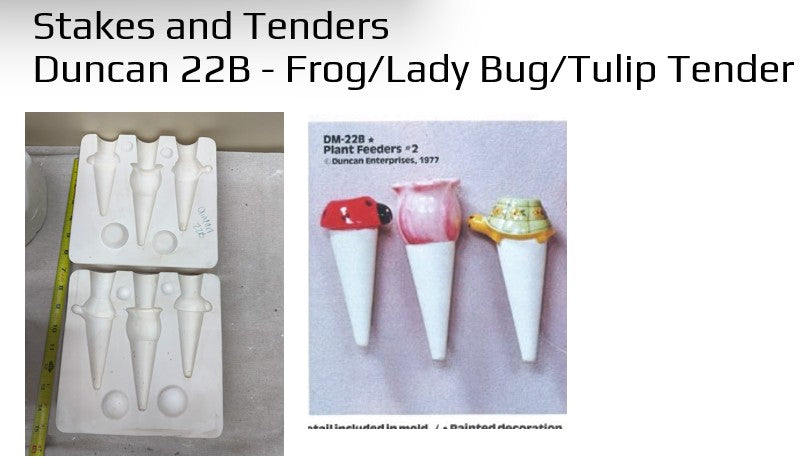 Ladybug, Tulip and Turtle plant Tenders