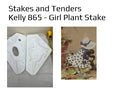 Pretty Girl Plant Stake
