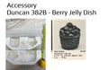 Duncan 382B - Berry jelly Dish