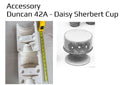 Duncan 42A - Daisy Sherbert Cup