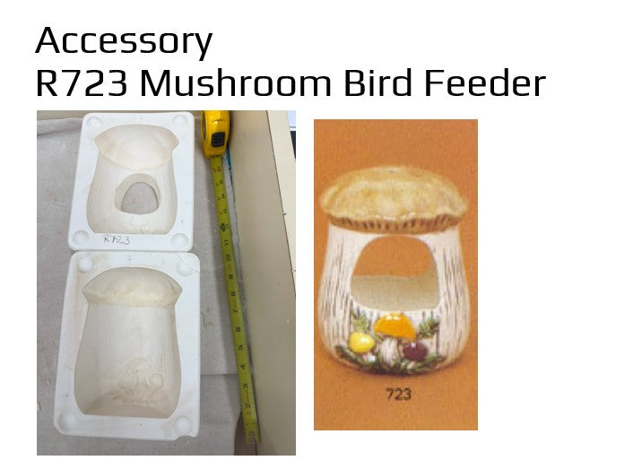 Mushroom Bird Feeder