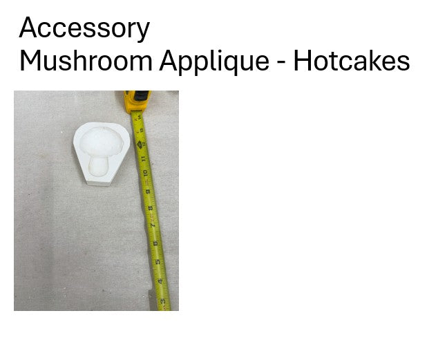 Hotcakes - Mushroom Applique