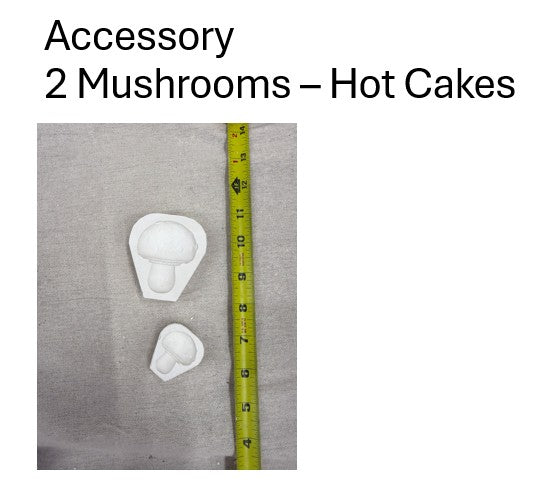 Hotcakes - 2 mushrooms