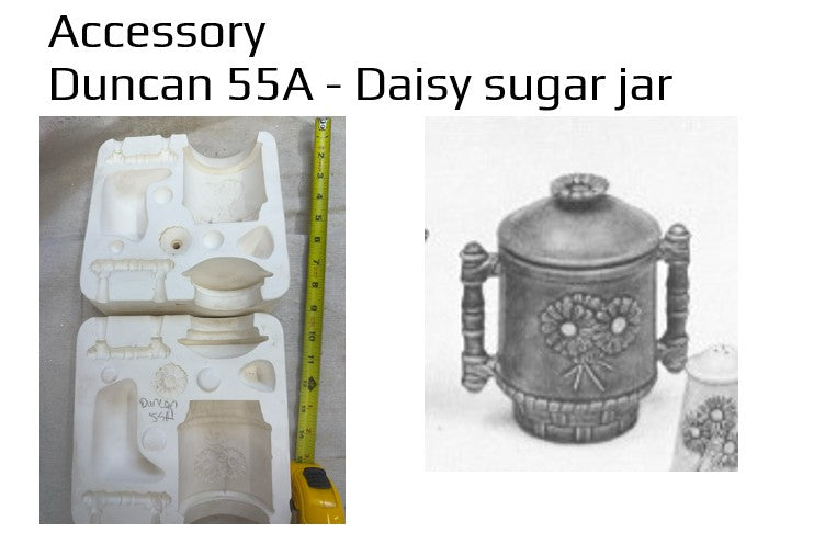 Duncan 5A - Daisy Sugar Jar