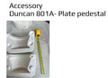 Duncan 801A - Cake Plate or Serving Platter Pedistal