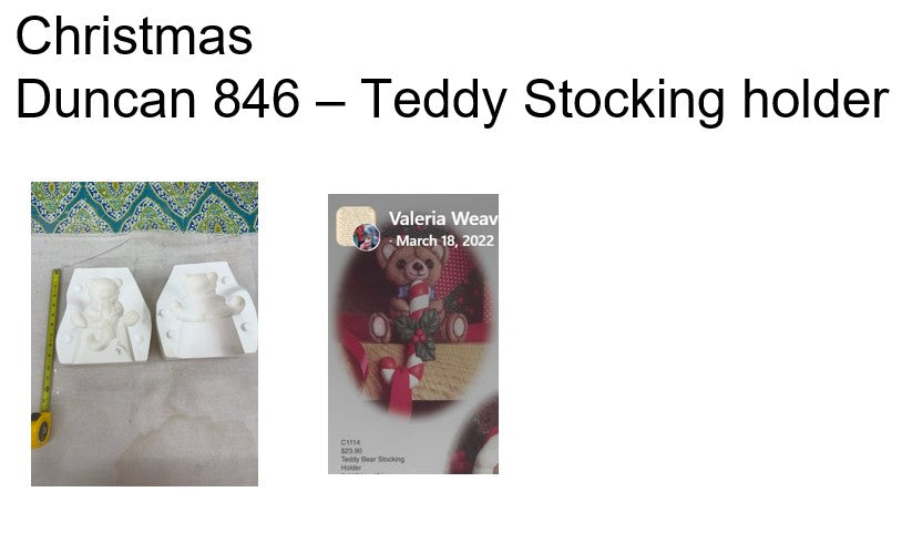 Teddy Bear Stocking Holder