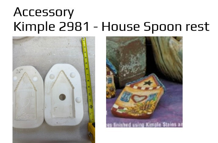 Kimple 2981 - House Spoon Rest