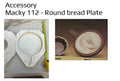 Macky 112 - Round Bread Plate