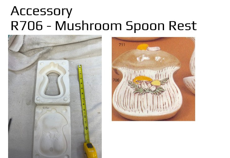 Arnel R706 - Mushroom Spoon Rest
