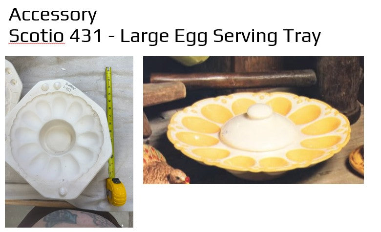 Scotio 431 - Large Egg Serving Tray