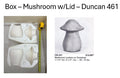 Duncan 461 - Mushroom Box and Lid