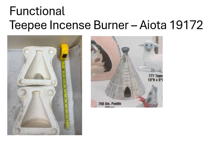 Aiota 19172 - Teepee Incense Burner