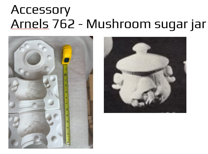 Arnels 762 - Mushroom Sugar Jar