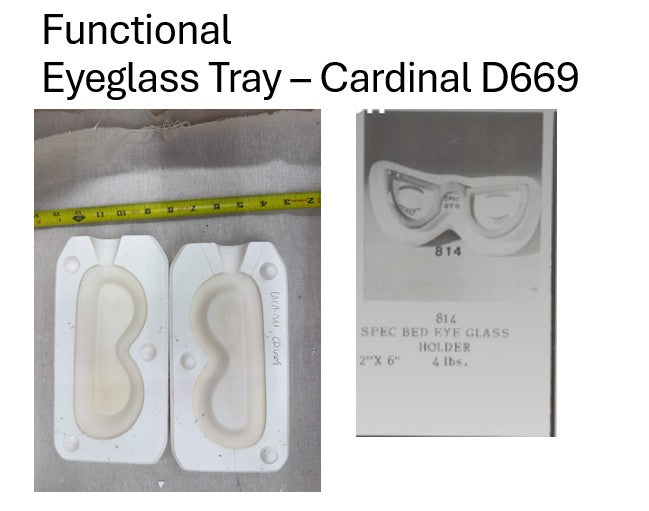 Cardinal d669 - Eyeglass Tray