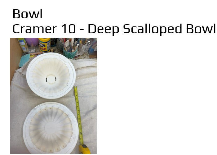 Cramer 10 - Deep Scalloped Bowl