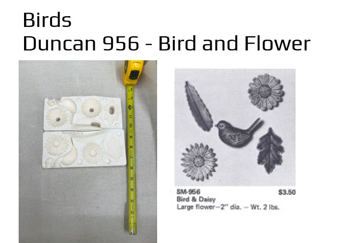 Duncan 956 - Bird and Flowers
