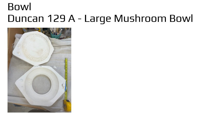 Duncan 129A - Large Mushroom Bowl