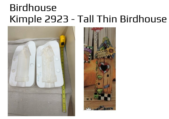 Kimple 2923 - Tall Thin Birdhouse