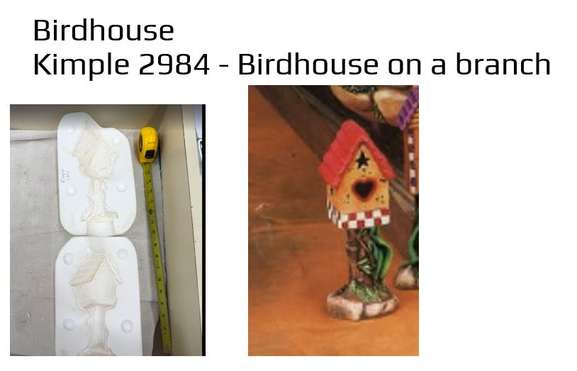Kimple 2984 - Birdhouse on a branch