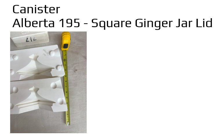 Ceramico 198A - Pagoda Jar and Lid