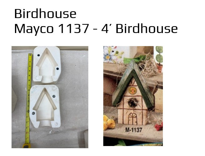 Mayco 1137 - 4 inch Birdhouse