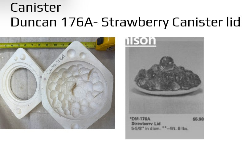 Duncan 176A - Strawberry Canister Lid