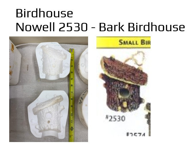 Nowell 2530 - Bark Birdhouse