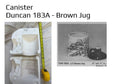 Duncan 183A - Brown Jug