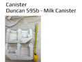 Duncan 595b - Milk Canister